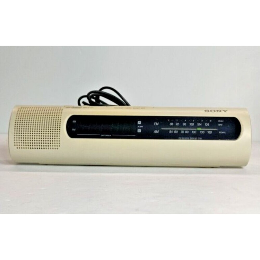 Vintage Sony Digital Display Radio Dual Alarm Clock ICF -C760 works great tested
